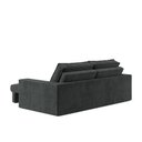 Ver imagem 6 de Sofá Capri 2 Lugares Retrátil e Reclinável 160cm Preto Suede