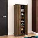 Ver imagem 2 de Armário Multiuso 2 Portas 8 Prateleiras Limeira Politorno