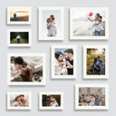 Ver imagem 1 de Kit Quadros com 10 Peças (2-20x25 4-15x21 e 4-10x15) com Vidro