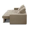 Sofá Retrátil e Reclinável 2 Lugares 1,70m com Molas Milão Suede Mirra Decor - 2