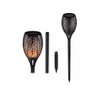Luminaria Tocha Solar Kit 6 Un Chama Fogo Espeto Led Praia Lual Jardim Decoraçao - 13