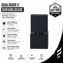 Ver imagem 7 de Kit 2 Acabamento Registro Padrão Deca com Ajuste Preto Slim