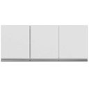 Ver imagem 1 de Armário Aéreo Andréia 3 Portas 120 Cm Branco Ajl Móveis