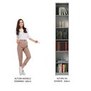 Ver imagem 5 de Estante Livreiro Madesa 6906 com 6 Nichos - Cinza