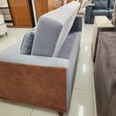 Ver imagem 5 de Sofá Cama Yara 3 Lugares Retrátil e Reclinável 205cm Cinza Linho Bom Pastor