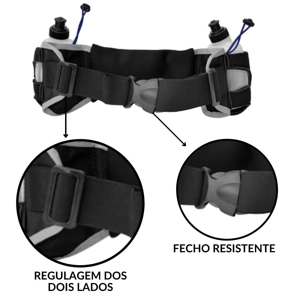 Cinto de Hidratação com Garrafas - 2
