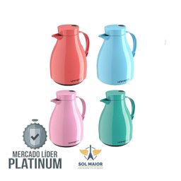 Garrafa Térmica com Gatilho Paris Chá / Café 500ml Unitermi - Índigo - 6