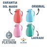 Garrafa Térmica com Gatilho Paris Chá / Café 500ml Unitermi - Índigo - 5