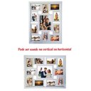 Ver imagem 2 de Painel P/ 11 Fotos, 1 20x25 e 10 10x15 Mural,quadro.(branco)