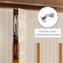 Ver imagem 7 de Guarda Roupas 100% Mdf 6 Portas 278cm Volpi 176 Espazzo Madetec