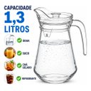 Ver imagem 3 de Jarra de Vidro Flora Tampa Acrílico Prime 1,2 Litros - Quality Glass