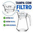 Ver imagem 4 de Jarra de Vidro Flora Tampa Acrílico Prime 1,2 Litros - Quality Glass