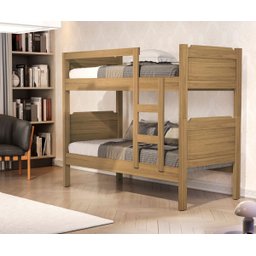 Beliche Solteiro Adulto Mdf com Grade Star Basoto Brasil - 2