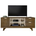 Ver imagem 6 de Rack Tv 65 Pol 160cm com 1 Porta Jaina Pinho/off White A09 - Mpozenato
