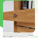 Ver imagem 4 de Guarda Roupa 6 Portas 6 Gavetas Mdf Cinamomo e Off