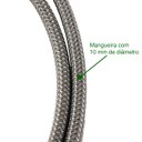 Ver imagem 7 de Torneira Misturador Monocomando Lorben Aço Inox Escovado Mesa Pia Bancada Bica Baixa Banheiro Lavató