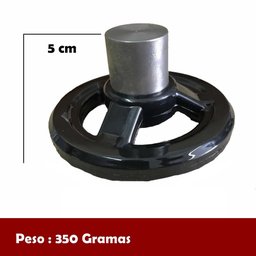 Maçaneta volante 095 mm - Preto - 6