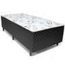 Cama Box Solteiro Conjugado Espuma Ortopédica Unibox Selado 88x188 - 1