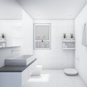 Ver imagem 2 de Janela Maxim-ar 1 Secção Bandeira Fixa Inferior Vidro Mini Boreal 100x80cm Topsul Esquadrisul