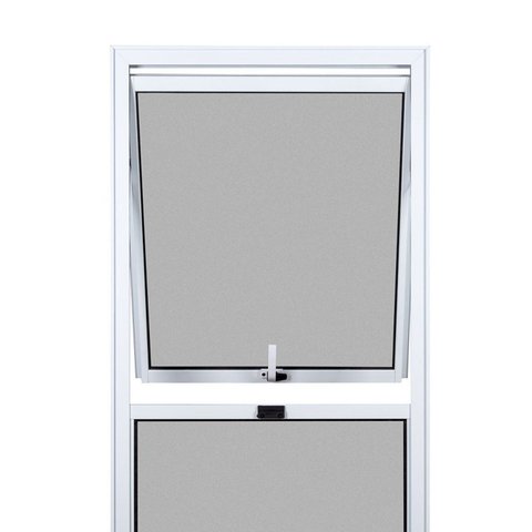 Janela Maxim-ar 1 Secção Bandeira Fixa Inferior Vidro Mini Boreal 100x80cm Topsul Esquadrisul