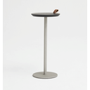 Ver imagem 4 de Mesa de Apoio Halter - Tampo Ebano - Base Aço Carbono - Altura 55cm