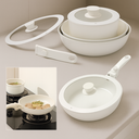 Ver imagem 2 de Jogo Panelas Cerâmica Antiaderente com Cabo Removível