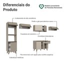 Ver imagem 4 de Armário de Cozinha Completa 340 Cm Nice Madesa 01 Crema