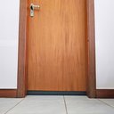 Ver imagem 3 de Veda Porta Rodinho 80 Cm Preto Bemprat