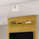 Ver imagem 3 de Painel Trento Ripado para Tvs até 60 Polegadas Cedro