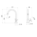 Ver imagem 2 de Torneira Lavatório Docol Pertuti