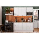 Ver imagem 4 de Balcão de Cozinha C/ Tampo Bella 2610 C/ 2 Gavetas 60cm Branco - Carraro