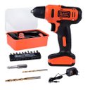Ver imagem 3 de Parafusadeira a Bateria Angular 12v 127/220v- Black e Decker:127/220