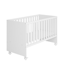 Ver imagem 1 de Berço Doce Sonho Nacional Mdf Mdp 3 Alturas Branco Pheonix Baby