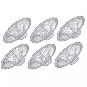 Kit 6 Ralinho para Pia Cozinha Tanque Inox Top 1/2 52mm