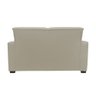 Sofá Namoradeira Pequeno 2 Lugares Imperial Suede:bege Claro - 4