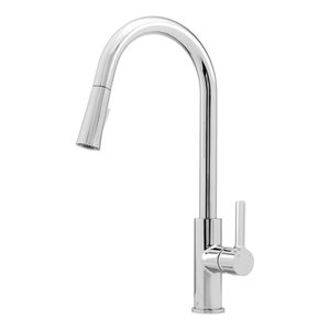 Misturador Monocomando de Mesa Cozinha Bica Alta Quito 1/2" Cromado (6256 C-608)