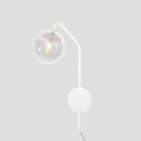 Ver imagem 4 de Arandela New Figo Branco C/ Plug e Interruptor - Vidro Transparente