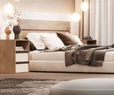 Ver imagem 3 de Mesa de Cabeceira 2 gavetas MDF Select Belmax:Carvalho/Off White