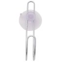 Ver imagem 1 de GANCHO CABIDE PORTA TOALHA SUPORTE COM VENTOSA - Kit com 5 unid