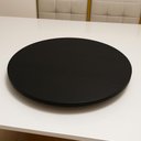 Ver imagem 1 de Centro de Mesa Prato Giratório Tábua 70cm Preto