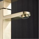 Ver imagem 4 de Torneira Lavabo Monocomando Banheiro Dourada Misturador S304