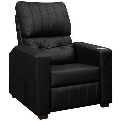 Poltrona do Papai Reclinável Real no Sintético:corino Preto