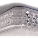 Ver imagem 4 de Lustre Plafon Led Orion 12w 28x28 Céu Estrelado Acrílico Branco Quente 3000k Bivolt