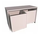 Ver imagem 4 de Mesa Infantil Woodcore com 2 Baús em 100% Mdf (rack de 80cm)