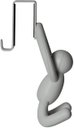 Ver imagem 1 de BUDDY - MINI CABIDEIRO DE PORTA (PARA TOALHAS E PANOS DE PRATO) - KIT COM 2 UNIDADES CINZA