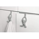 Ver imagem 5 de BUDDY - MINI CABIDEIRO DE PORTA (PARA TOALHAS E PANOS DE PRATO) - KIT COM 2 UNIDADES CINZA