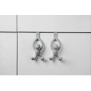 Ver imagem 4 de BUDDY - MINI CABIDEIRO DE PORTA (PARA TOALHAS E PANOS DE PRATO) - KIT COM 2 UNIDADES CINZA