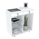 Ver imagem 1 de BALCÃO VITRINE EXPOSITOR 2 GAVETAS 100% MDF M492.B (LOJA) MUNDI MOVEIS