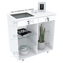 Ver imagem 4 de BALCÃO VITRINE EXPOSITOR 2 GAVETAS 100% MDF M492.B (LOJA) MUNDI MOVEIS