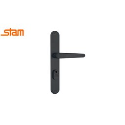 FECHADURA STAM ALAVANCA ESTREITA PRETA 501-502/03 INOX PRETO FOSCO - 1 FECHADURA STAM ALAVANCA ESTREITA PRETA 501-502/03 INOX PRETO FOSCO - 1